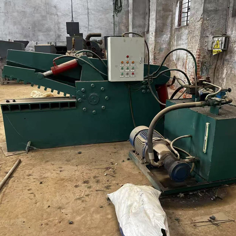Color Steel Tile Iron Bar Crocodile Cutting Machine Aluminum Alloy Steel Plate Cutting Machine Scrap Metal Scrap Crocodile Shears