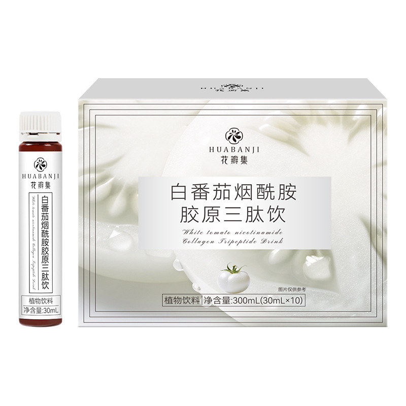 Petal Collection White Tomato Niacinamide Collagen Tripeptide Drink White Tomato Collagen Oral Liquid Drink Oem Spot