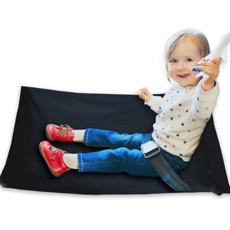 Portable children's aircraft travel bed baby aircraft car seat extender hammock children's aircraft pedals