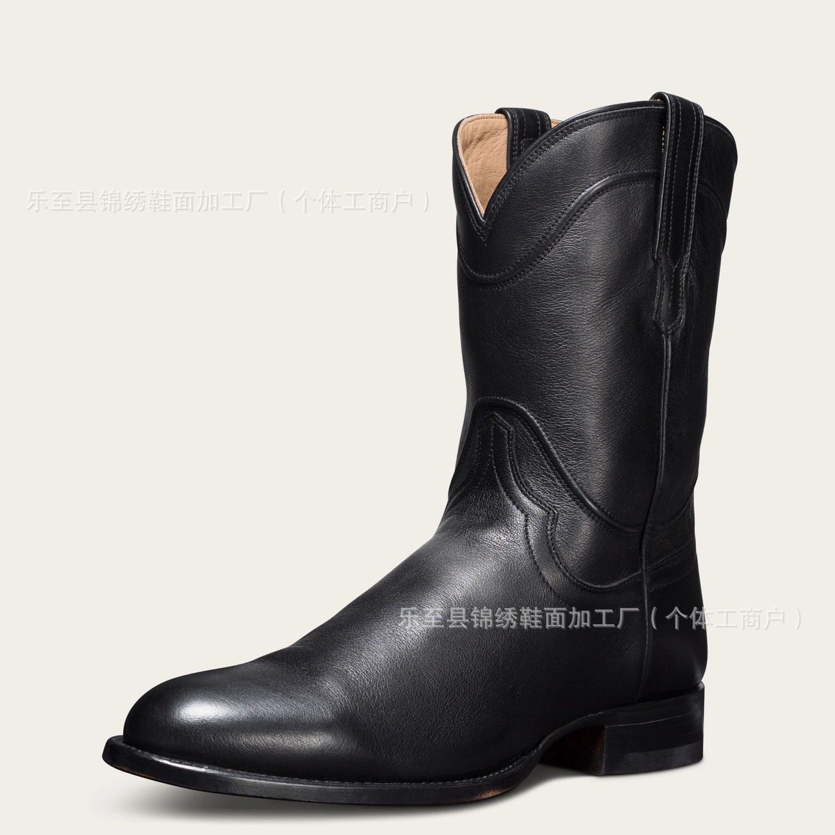 Factory Direct Sales New Men's Shoes 2020 Autum European and American Men's Short Boots Mid-Tube Sets Low-Heeled Men's Boots 38-48