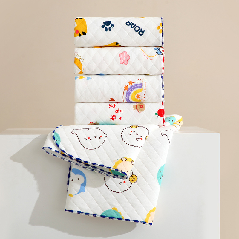 Baby Cotton Thick Bag Single Baby Bag Wrap Newborn Spring and Autumn Summer Swaddling Bag Blanket Bath Towel Blanket