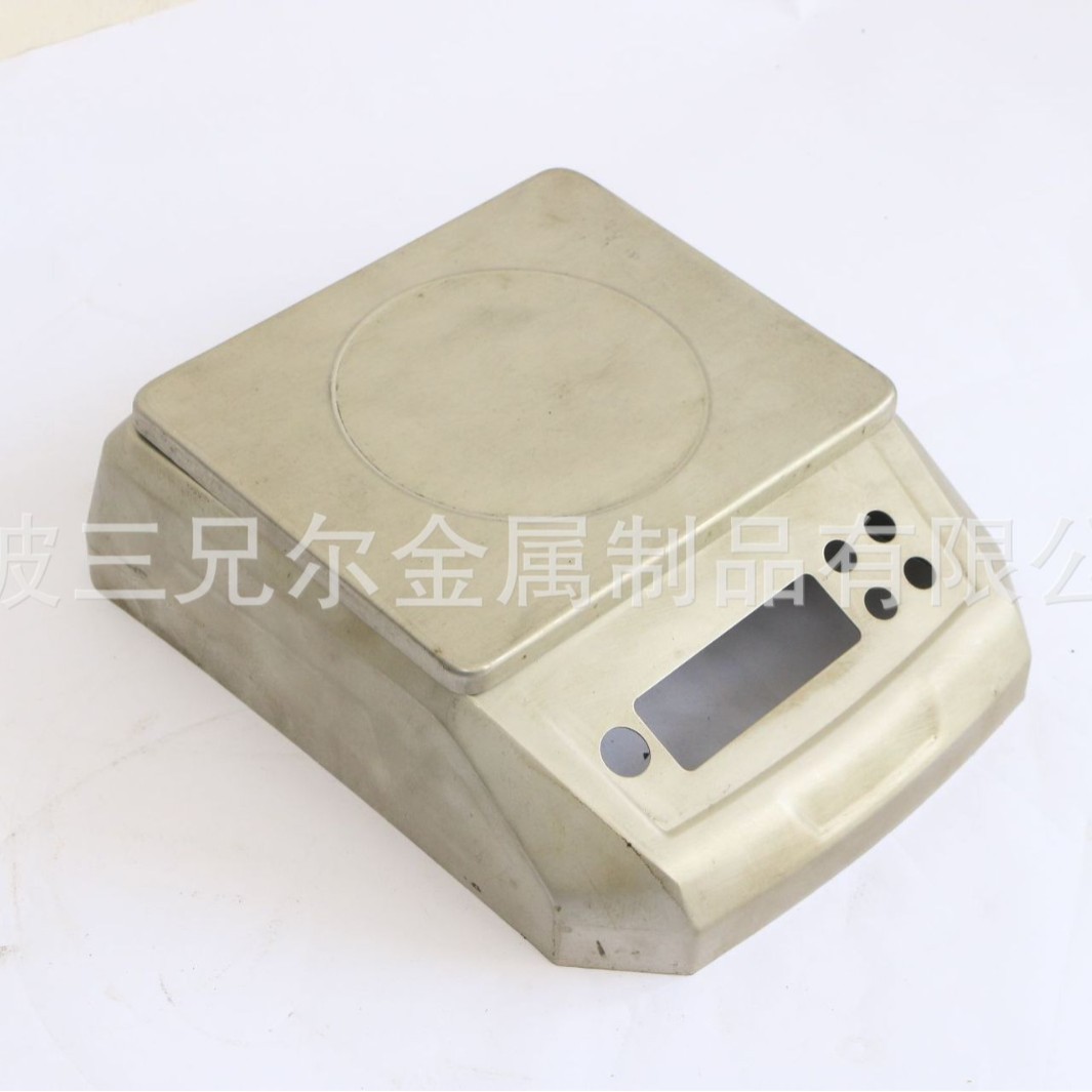 Stainless Steel Waterproof Scale Shell Deep Drawing Forming Electronic Scale Shell Stamping and Stretching Stamping Scale Shell Accessories Stamping