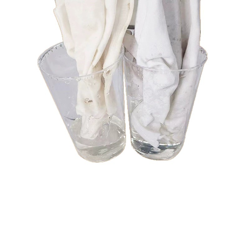 Pure Cotton White Machine Wiping Cloth, Pure Cotton Industrial Rag, Absorbs Oil and Does Not Shed Lint, Waste Cloth Scraps, Old Materials, Sold by the Pound