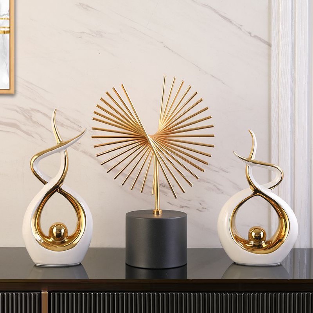 Light Luxury Modern Style Living Room Wine Cabinet Entrance Tv Cabinet Office Bookcase Housewarming Gift