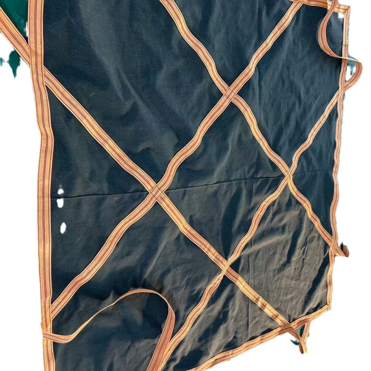 Canvas Soft Tray Canvas Ton Bag Sand Cement Container Bag Large Capacity Mesh Tray Canvas Flat Hanging Bag