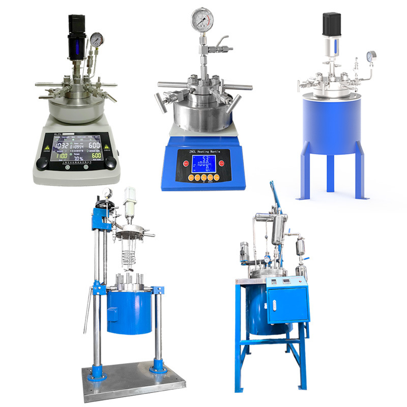 Stainless Steel High-Pressure Reaction Kettle Laboratory Electric Heating High-Temperature High-Pressure Hydrogen Kettle Mechanical Magnetic Stirring Reactor