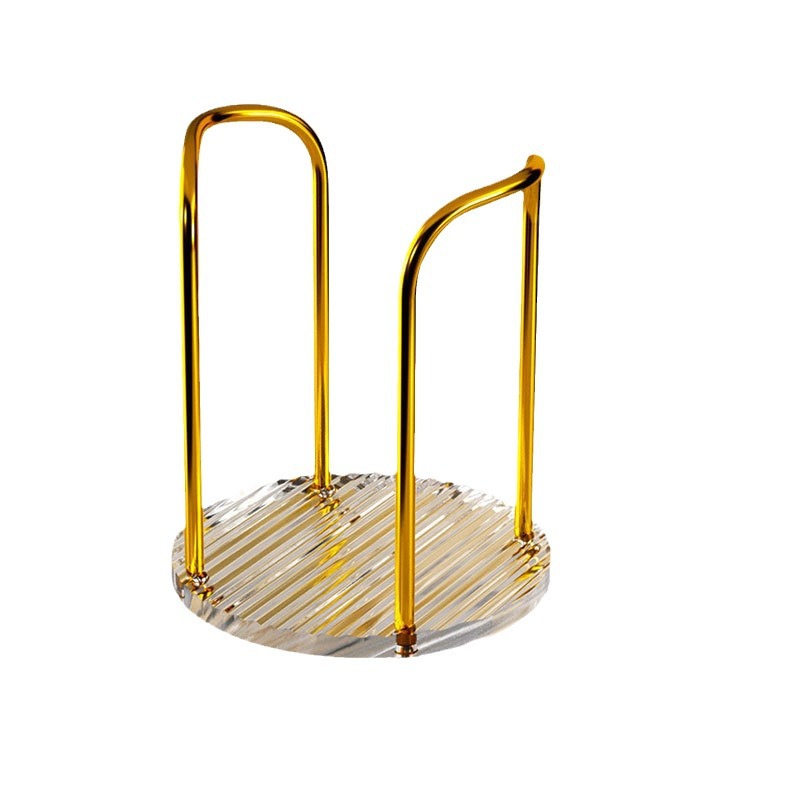 Cup Shelf Storage Rack Light Luxury Paper Cup Holder Disposable Cup Ticker Hotel Commercial Acrylic Transparent Storage Shelf