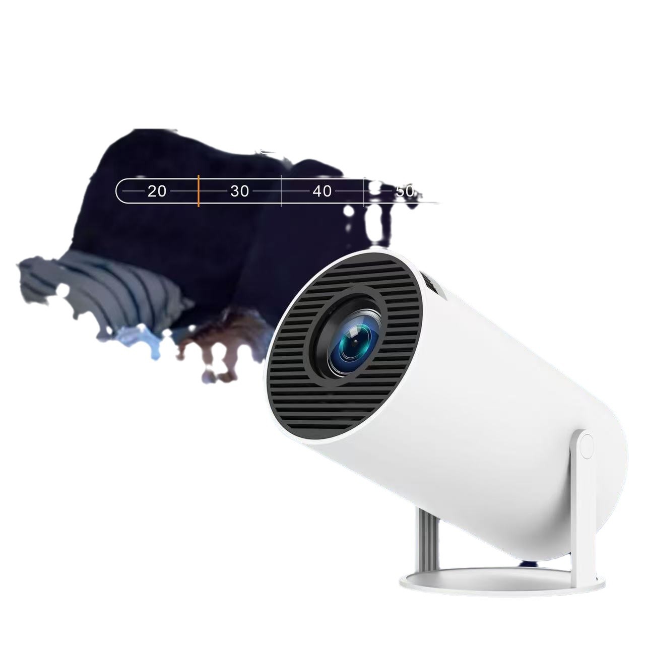 Popular Hy300Pro Projector Wifi Hd Android Version Portable Home Mini Outdoor Projector