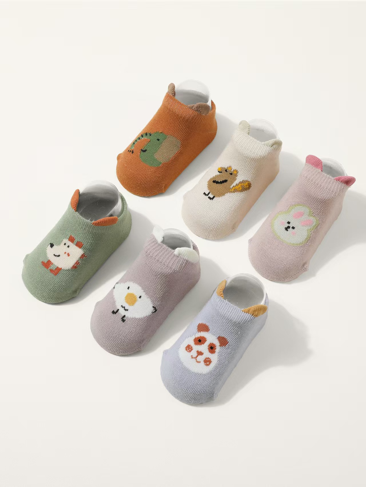 2025 Cross-Border Spring Baby Floor Socks Indoor Non-Slip Baby Socks Autumn Children's Mid-Tube Toddler Socks Wholesale