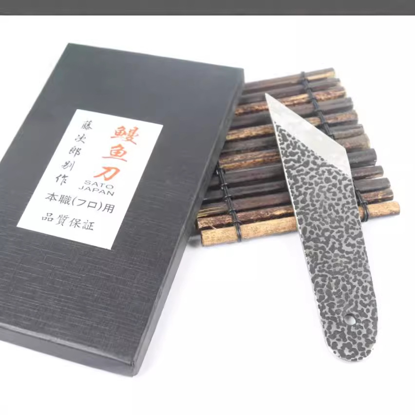 Japanese-style Eel Knife Special Knife for Killing Monopterus Eel Horse Bun Fish Knife Fish Nail Fish Cooking Knife Edo Eel Split Knife Fish Fillet Knife