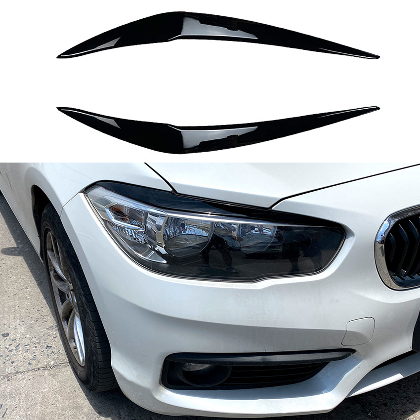 Подходит для BMW 1 Series F20 2015-2019, наклейки на брови фар, модификация