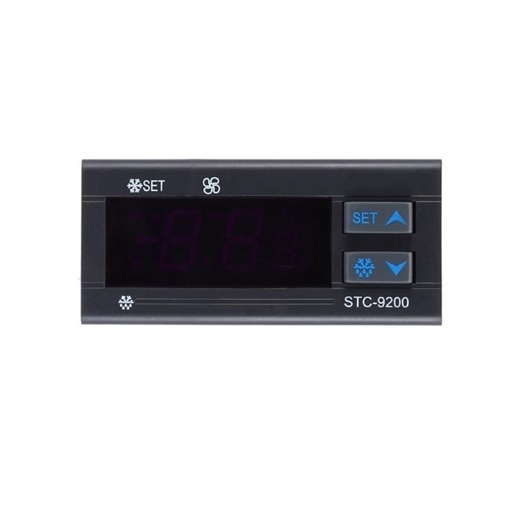 Stc-9200 Thermostat Freezer Temperature Adjustment Controller Temperature Control Instrument Cold Storage Refrigeration Defrost Dual Sensor