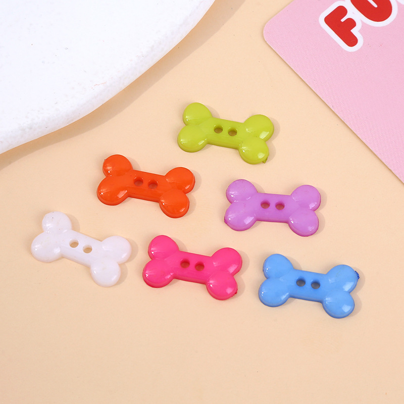 Factory direct plastic color children's buttons buttons handmade DIY buttons color butterfly five-pointed star apple buckle