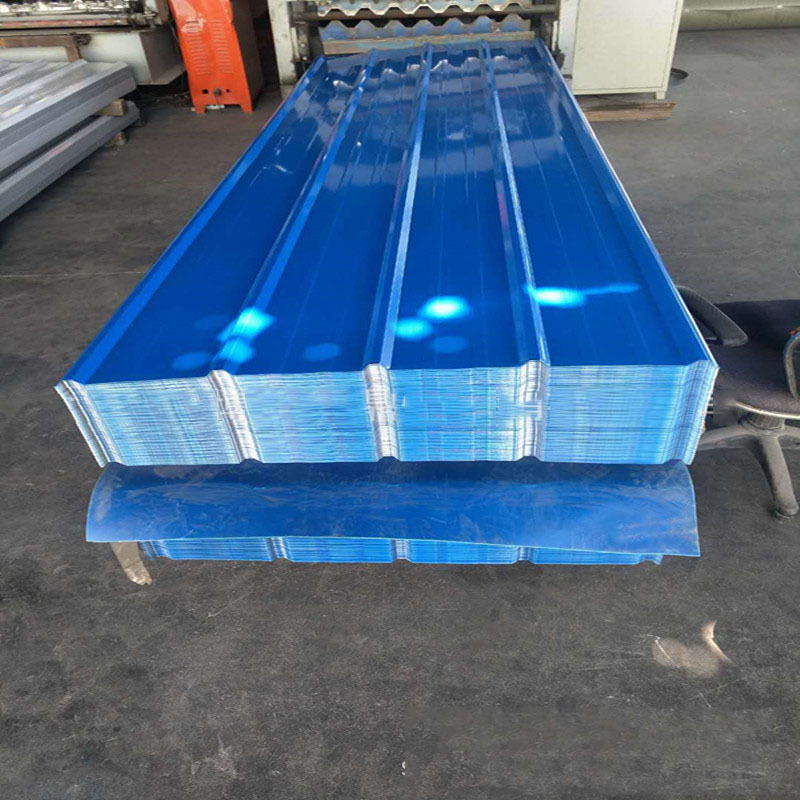 High-Quality Color Steel Plate Shandong Manufacturer Produces Single-Layer Galvanized Color Steel Plate 0.5 0.6 0.7 Color Coating Roll for Insulation