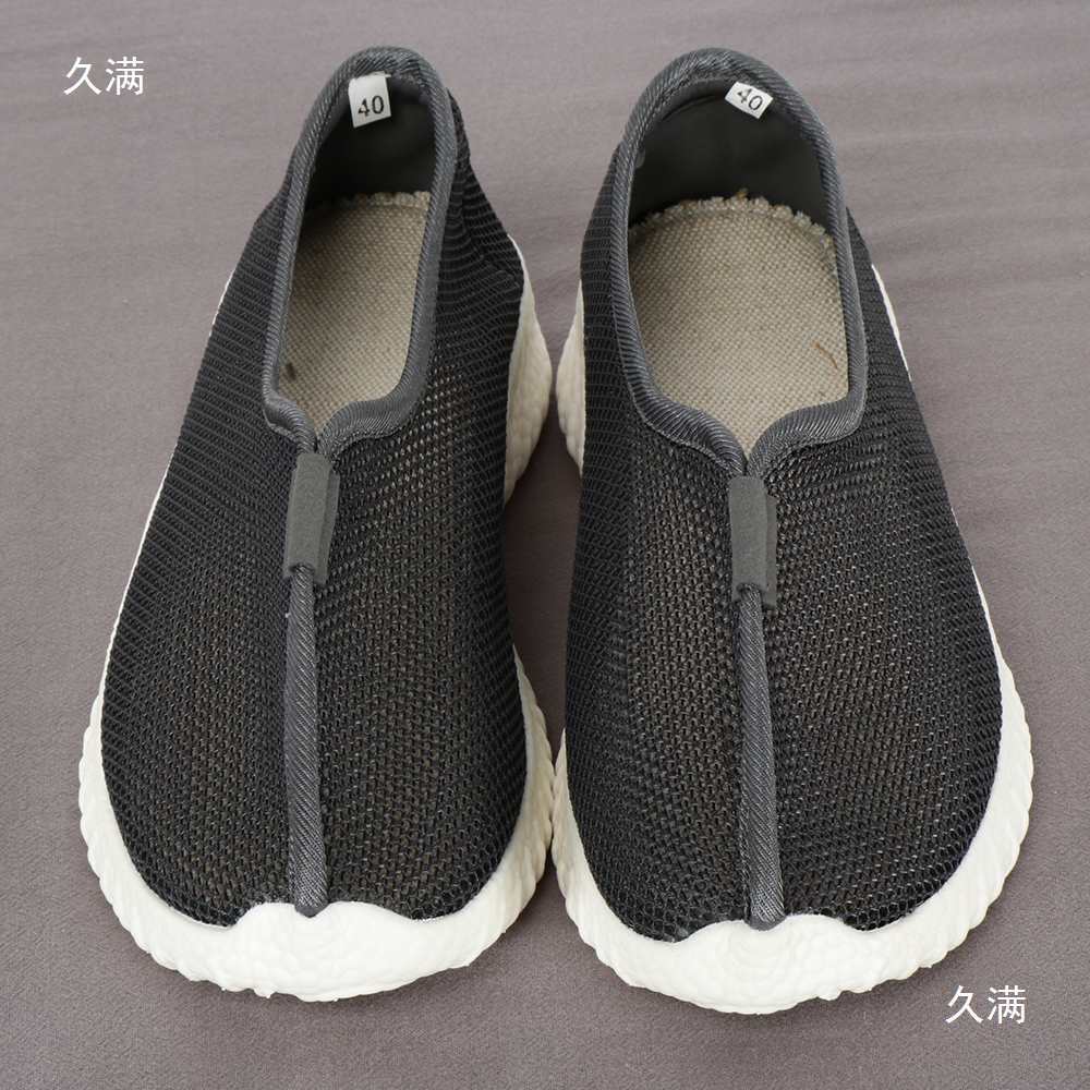 Summer Mesh Monk Shoes, Light-Soled, Thick-Soled Breathable Shoes for Men and Women, Monk Casual Shoes, Arhat Shoes, Master Shoes