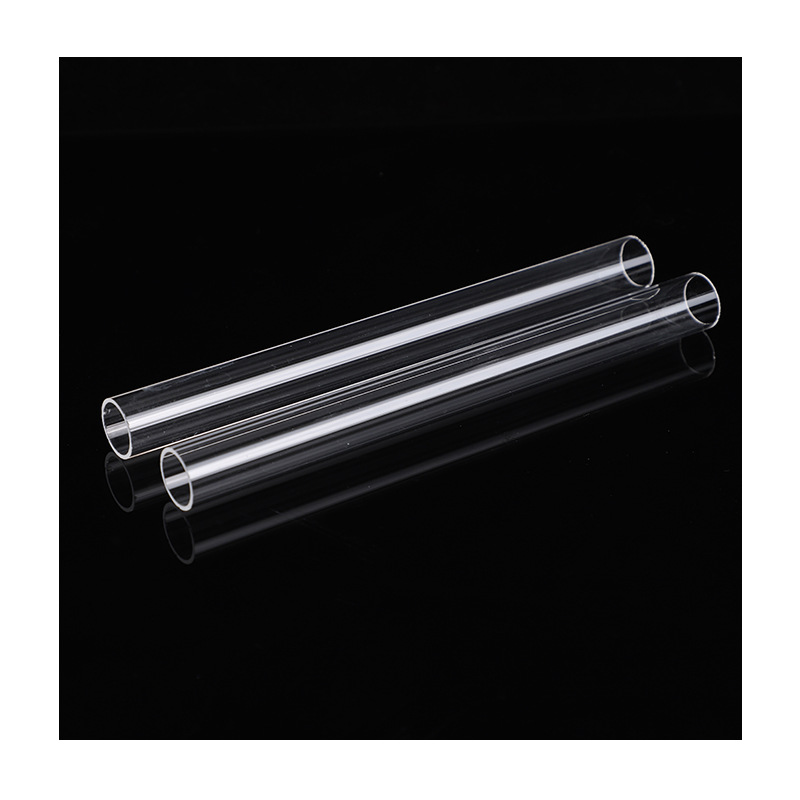 Quartz Tube Transparent Quartz Glass Tube High Temperature Resistant Thick Wall Glass Instrument Laboratory Equipment Quartz Tube