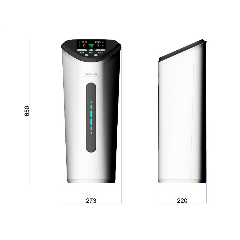 Oem Customized Fluctuation Meter, Slimming Meter, Multi-Functional Light Wave Physiotherapy Meter, Meridian Beauty and Health Care Pulse Massager