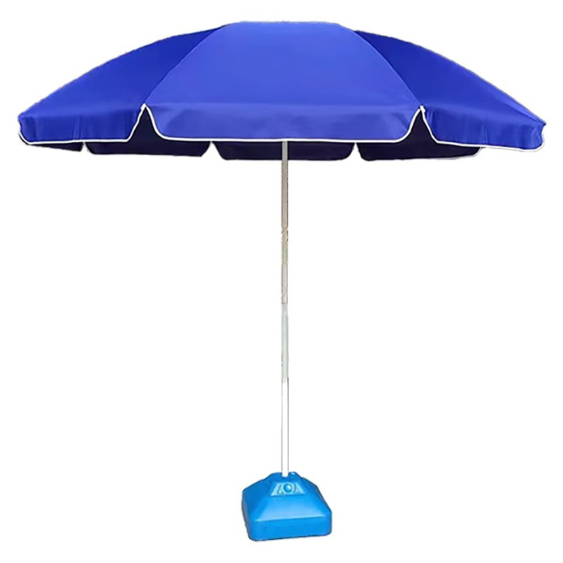 Custom Advertising Logo Large Sun Umbrella Booth Sunshade Umbrella Courtyard Sunscreen Umbrella Outdoor Booth Commercial Large Umbrella