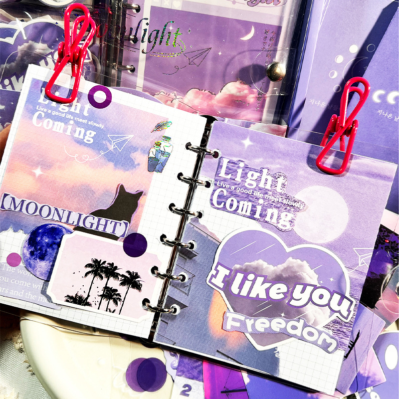 New Retro & fantasy series stickers are sure that the journal material niche artistic tag decoration diy material paper