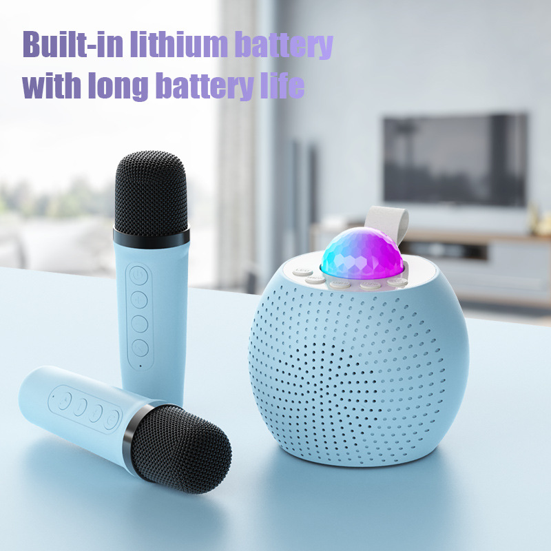 Проекционная лампа звёздного неба, беспроводной караоке-микрофон, портативный динамик KTV