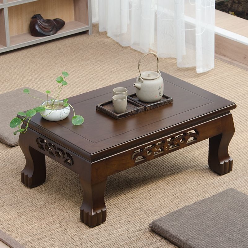 Tatami Coffee Table, Kang Table, Solid Wood Chinese Bay Window Table, Small Tea Table, Balcony Low Table, Chinese Study Table, Japanese Room Table