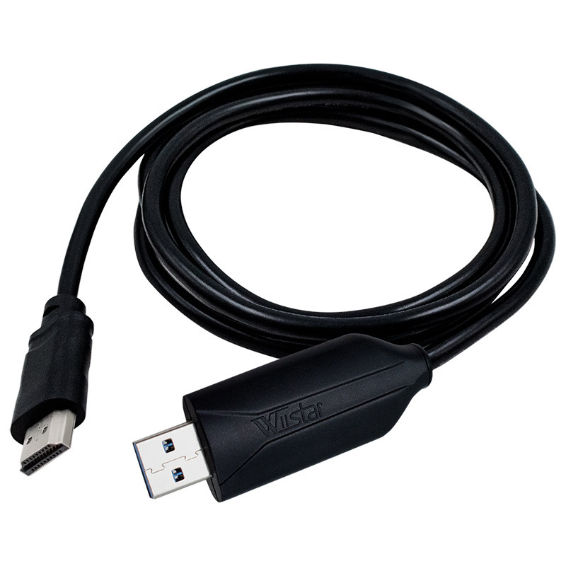 Кабель преобразования Usb3.0 в HDMI для компьютера с выходом HDMI 1080P 60Hz