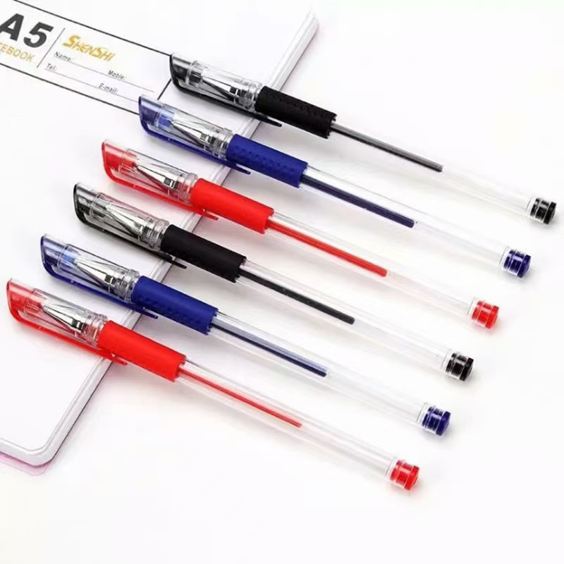 European Standard Gel Pen 0.5mm Bullet Needle Pen Business Pen Carbon Water-Based Pen Signature Pen Office Examination Pen