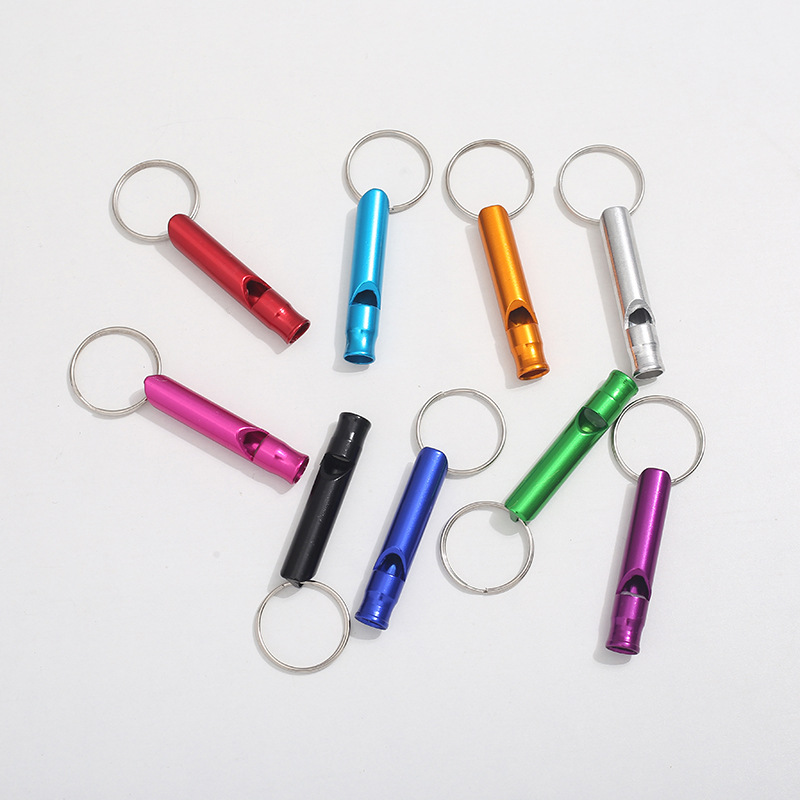 малый размер алюминиевый сплав свисток свисток для выживания свисток для огня свисток для тренировки оптовая продажа