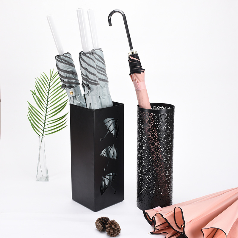 Креативная металлическая бочка для зонтов, простая, влагозащитная