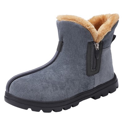 Monk shoes brand monk winter thickened non-slip warm waterproof surface snow boots cotton boots monk cotton shoes cotton Monk shoes