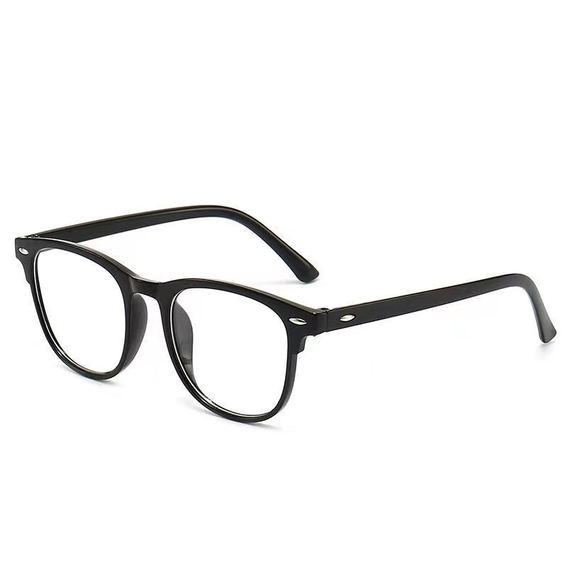 New anti-blue light glasses frame net red rice nail student flat glasses can be equipped with myopia Korean plain glasses generation hair