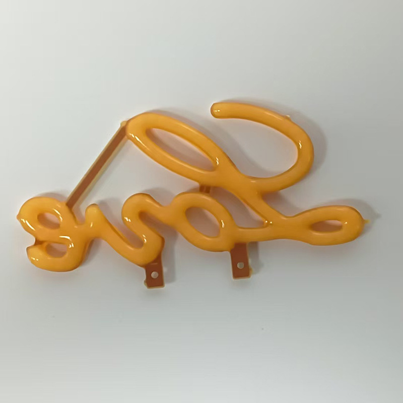 Лампочка с буквами LED с нитями креативная атмосфера специальной формы 3V низковольтная нить