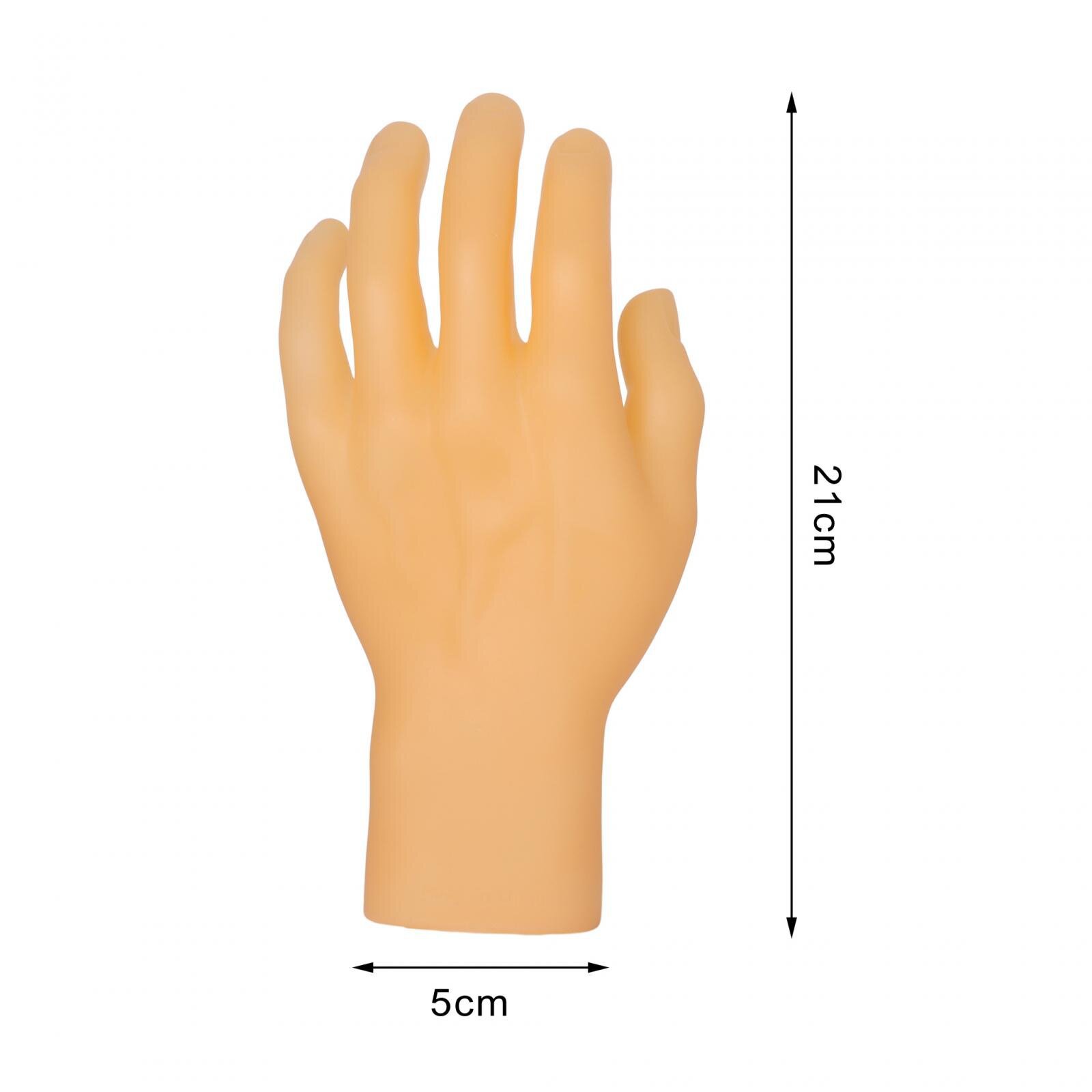 Hand Model Creative Display Female Hand Model Props Pvc Prosthetic Hand Display Props Photo Hand Model Artificial Small Curved Hand Model