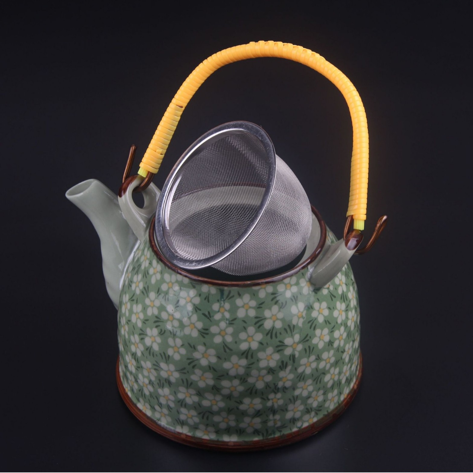 Xinlihua craft 3.6-9.5cm teapot high quality 304 stainless steel filter screen isolation tea residue size