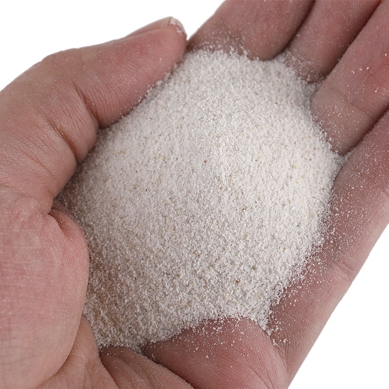 Quartz Sand Granules Guangdong Ore Yingsha Painting 40-80 Concrete Experiment Filler Quartz Sand Muscle Painting Sand