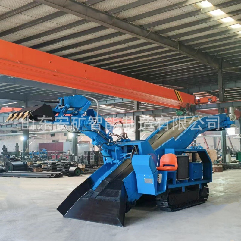 Single-Rib Crawler Track Tunnel掘进 and Loading Equipment Mining Slag Rake Zwy100 Crawler Slag Rake