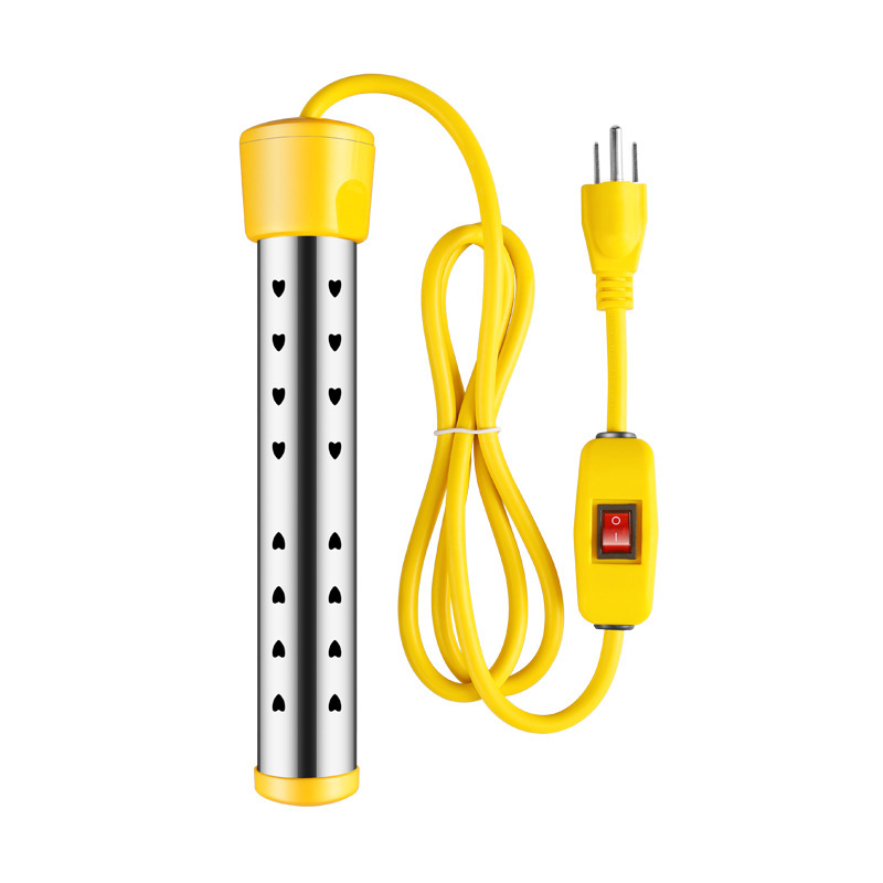 Cross-Border American Standard Hot and Fast Water Boiling Rod Automatic Power Off Stainless Steel Anti-Scalding Heating Rod American Hot and Fast Water Boiler