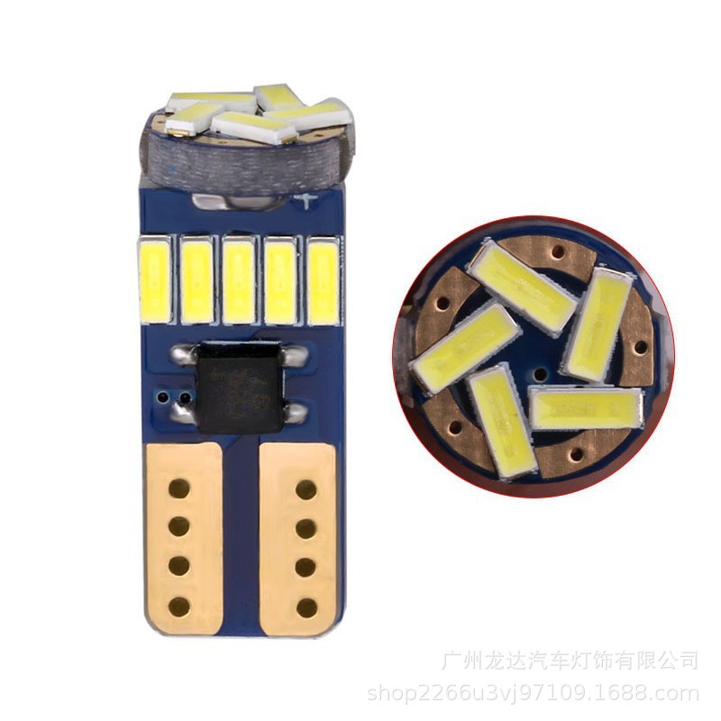Специальная лампа T10 4014 15SMD индикатор ширины светодиодная лампа для чтения