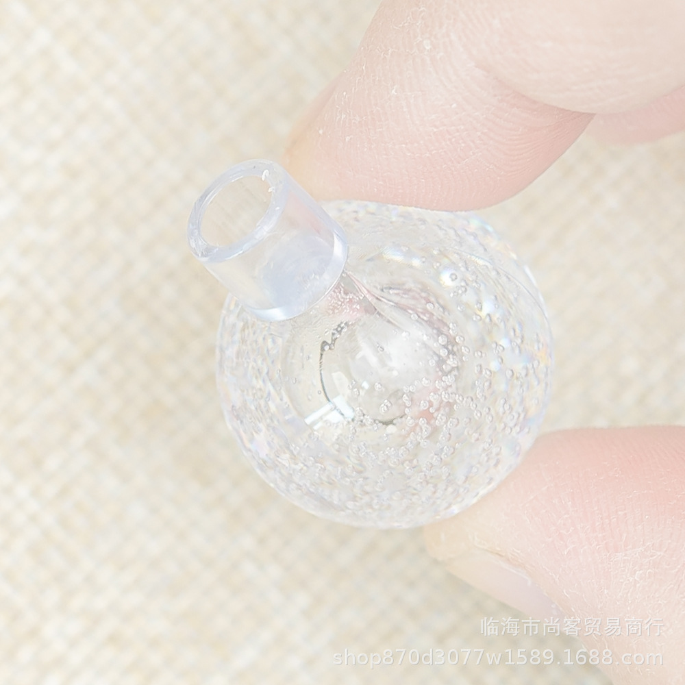 led small colored light string accessories 1.4 1.7 2.3 Bubble Ball plug-in bubble ball ball ball crafts pendant Crystal