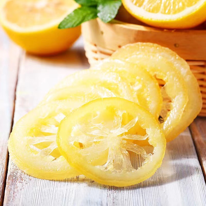 Травяные лимонные дольки 65г упаковка 70 мгновенные кристаллические лимонные дольки, сладкие и кислые консервированные фрукты