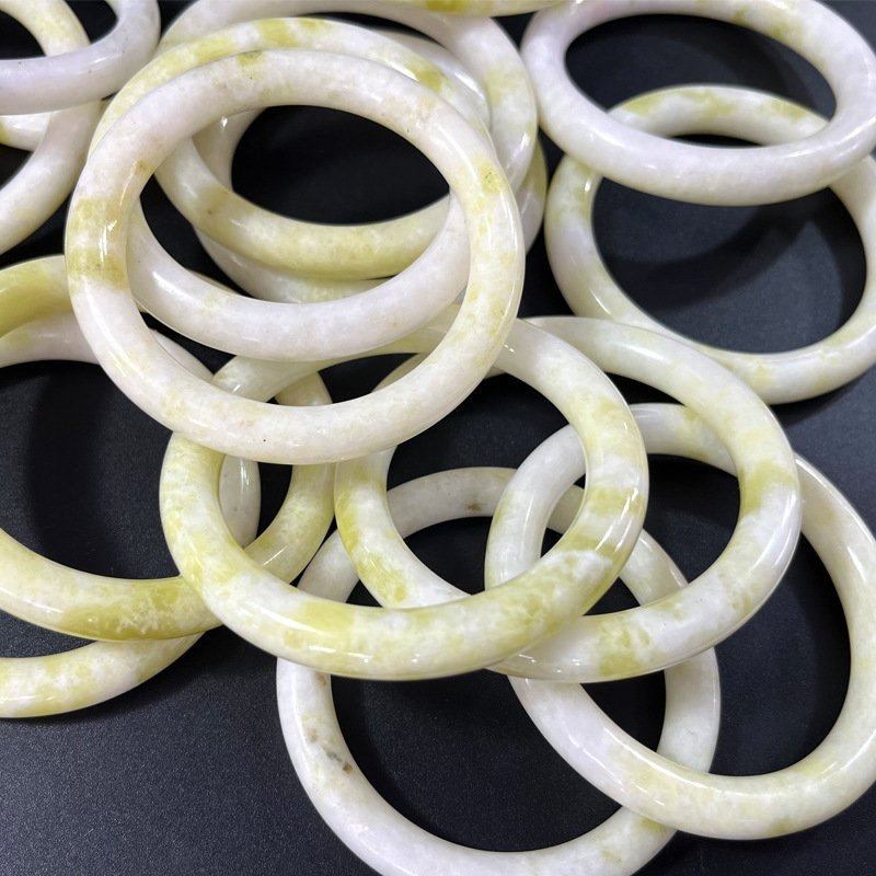 Shaanxi Lantian Jade Bracelet Factory Wholesale Natural Lantian Jade Bracelet Run Jianghu Stall Supply Studio Welfare