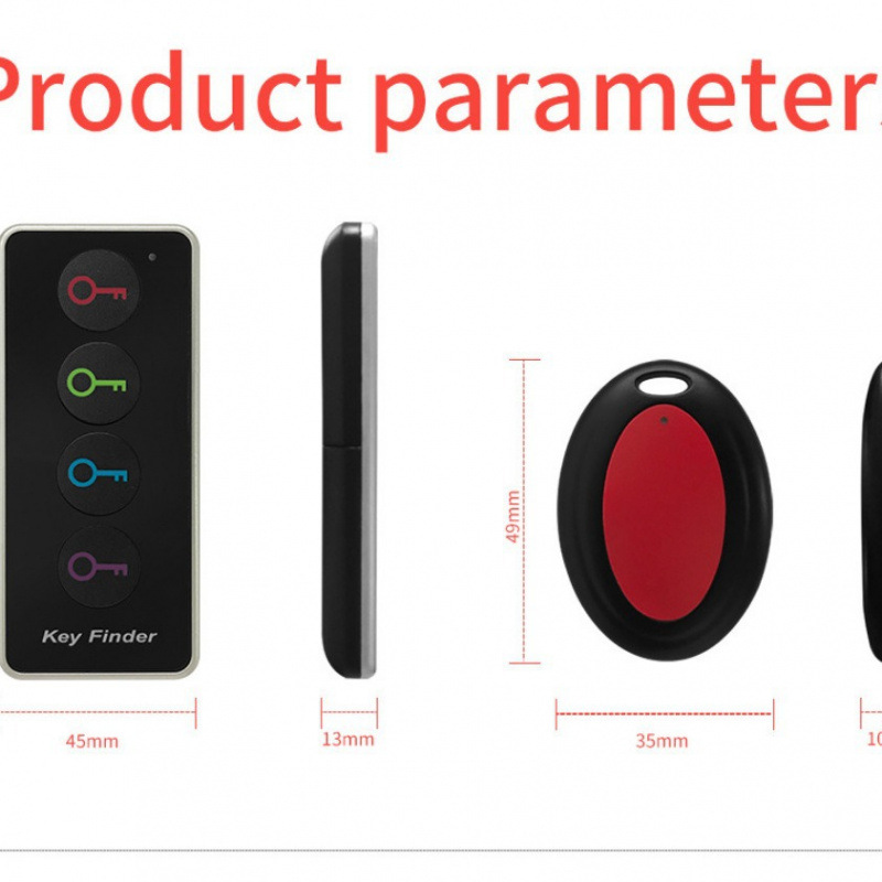 Wireless Key Finder One-To-Four, Home Anti-Loss Phone Locator, Item Finder One-To-Four, 1-to-4 Manufacturer