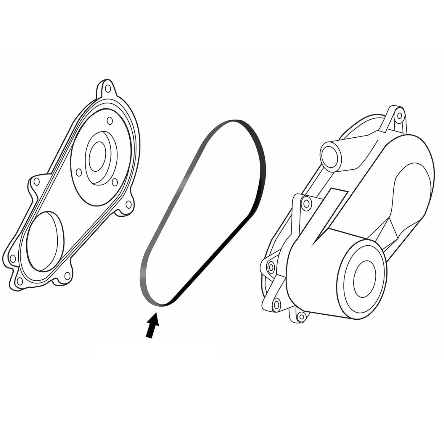 Cross-Border Big Sale Polaris Rzr Ace Ranger Drive Clutch Cover Gasket Belt Box Seal