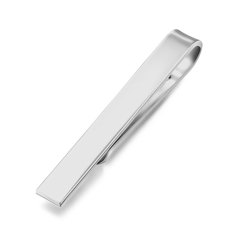 AliExpress Amazon new copper glossy tie clip men's clothing simple shirt clip collar clip in stock