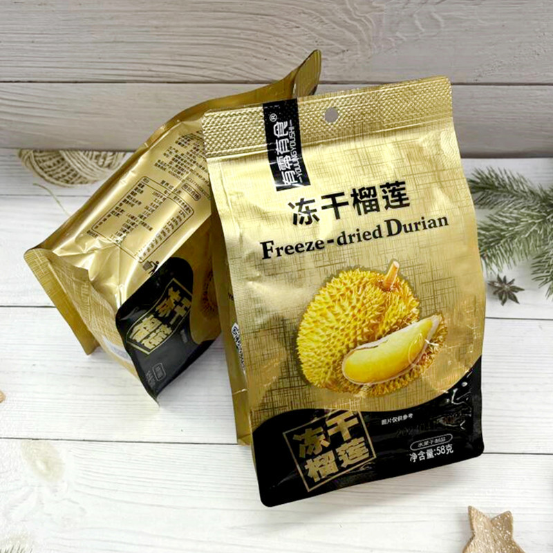 Фабрика Zero Food, замороженный дуриан 58г, закуски для детей