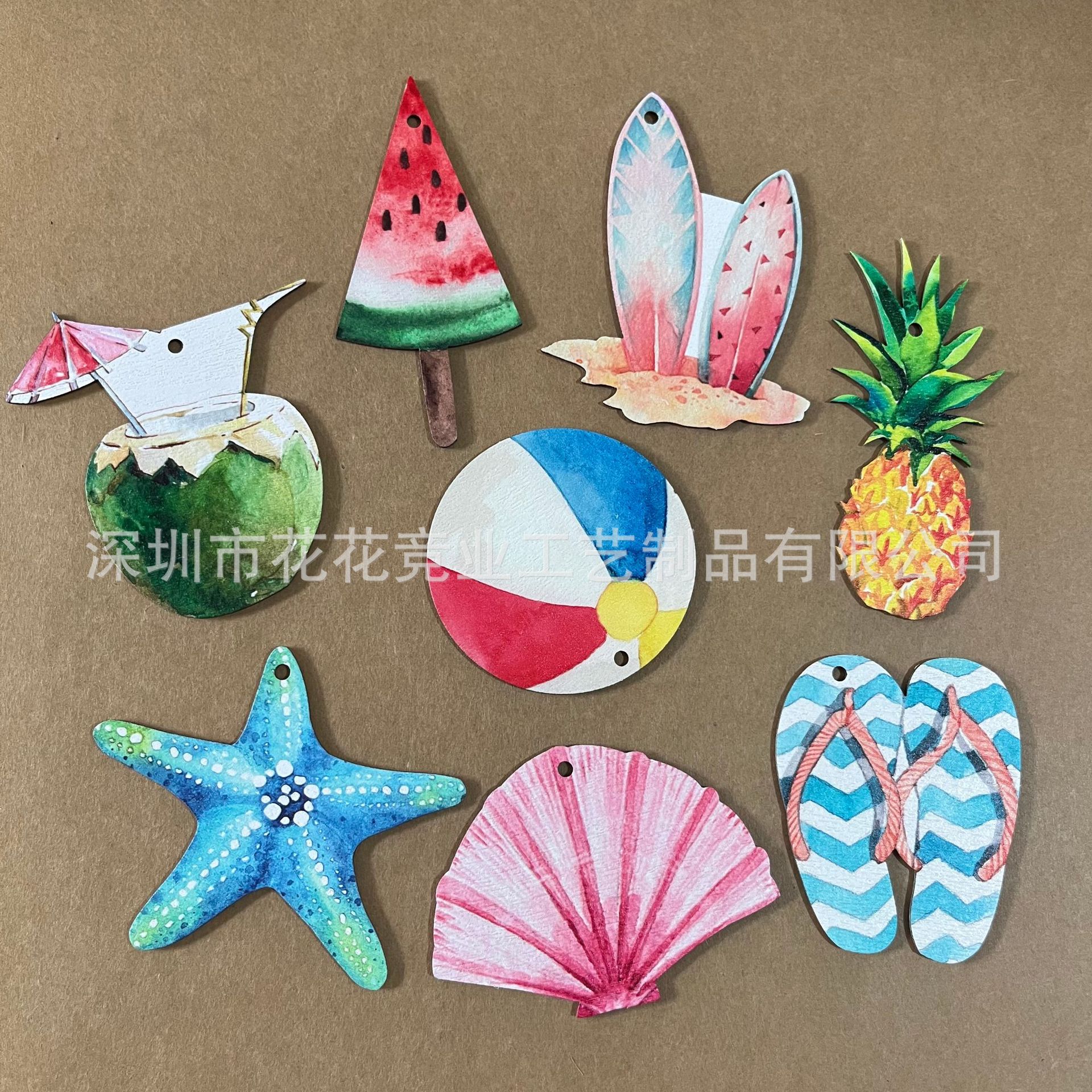 Индивидуальная обработка печати на деревянных досках, лазерная резка и гравировка, лазерные деревянные знаки, резка деревянных бирок и цветная печать