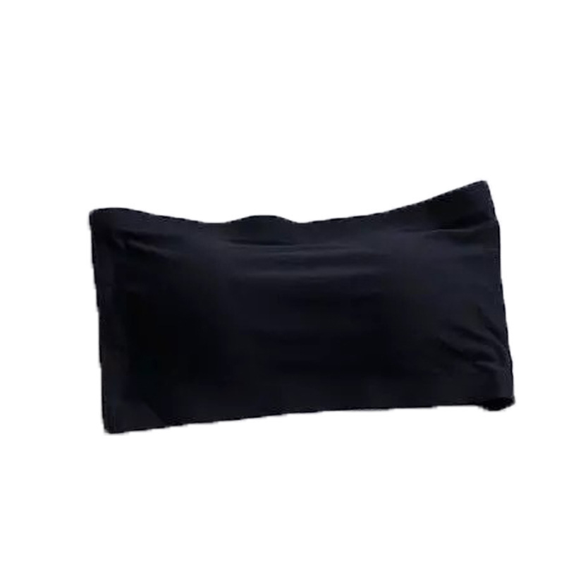 Strapless Ice Silk One-word Wrap Chest Breathable Anti-running Light Breasted Buckle Sports Shockproof Anti-running Light Girl's Seamless Beautiful Back