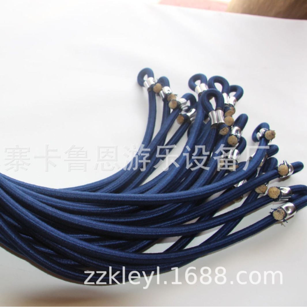 Children's Bungee Elastic Rope Latex Silk Polyester-Cotton High-Elastic Rope Steel Frame Bungee Rope Scenic Spot Equipment Indoor