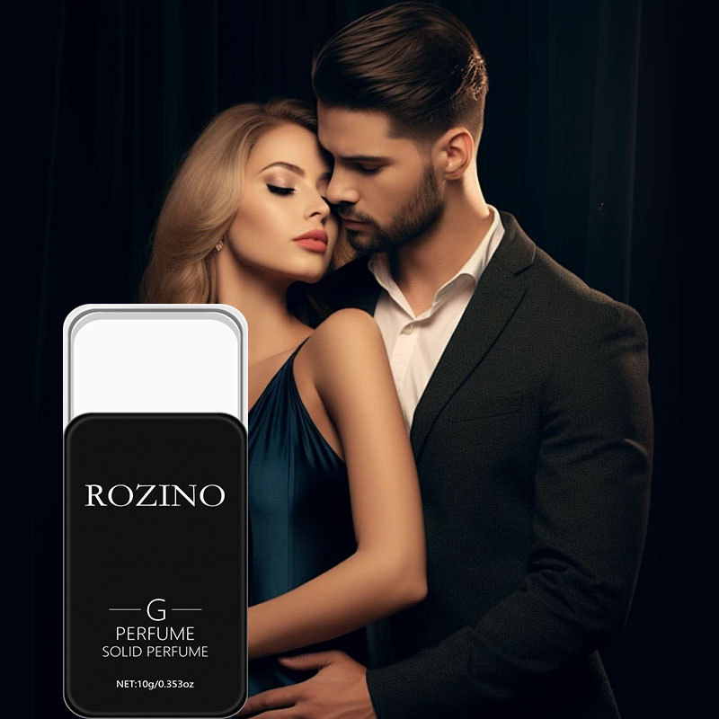 [Border-Border]Rozino Atmospheric Men's and Women's Deodorant Long-Lasting Fragrance Portable Solid Perfume Portable Balm