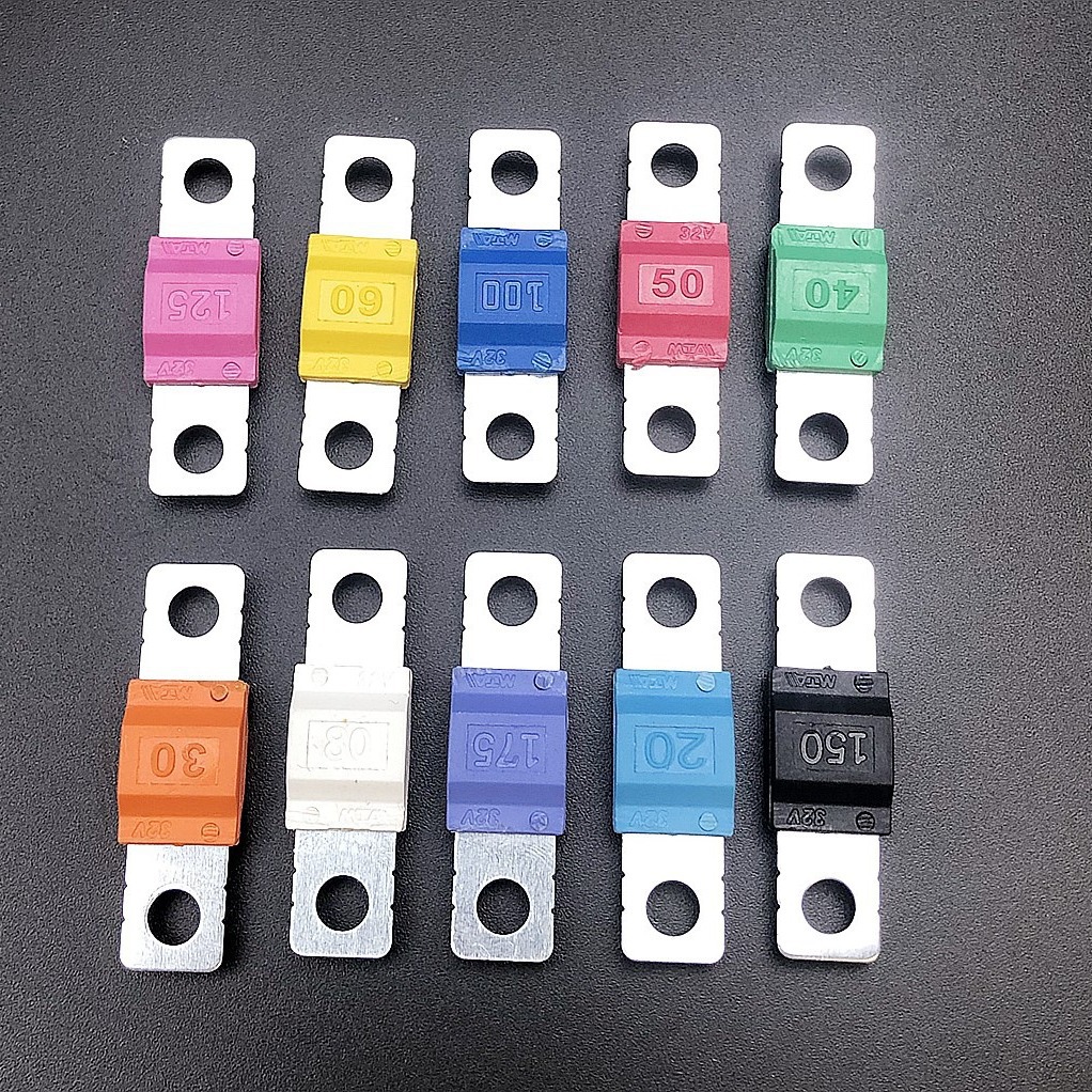 ANS MINI MIDI малый размер плоский предохранитель типа Bolt для автомобилей 125A 150A 175A 200A